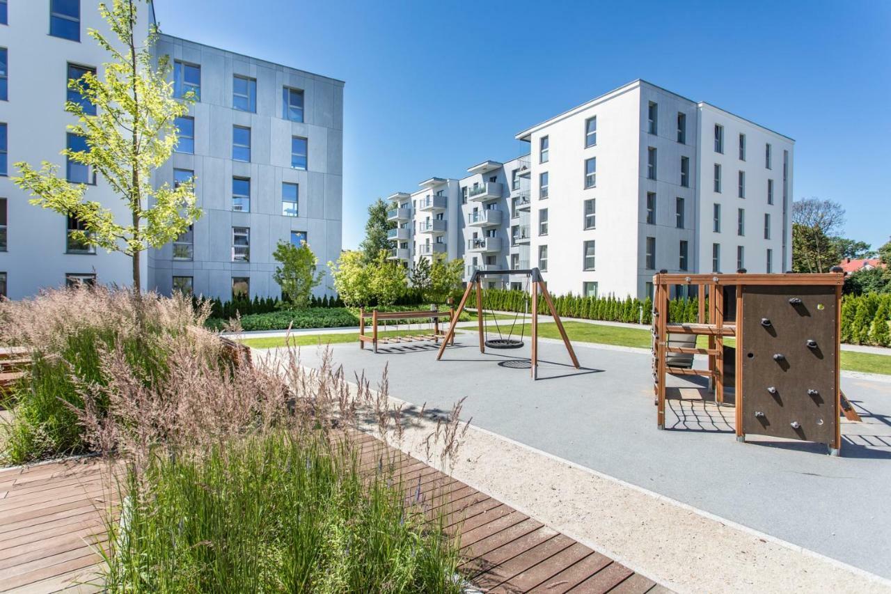 Seaside Beach 150M Do Plazy - Parking - Praia Apartments - Polsat Ergo Arena Plus Danzig Exterior foto