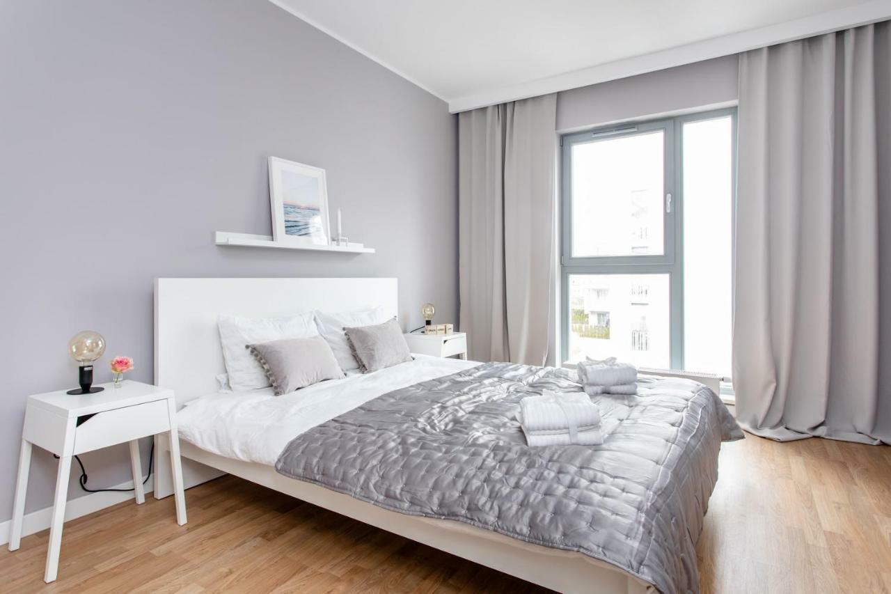 Seaside Beach 150M Do Plazy - Parking - Praia Apartments - Polsat Ergo Arena Plus Danzig Exterior foto